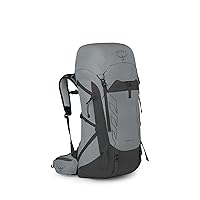 Osprey Talon Pro 40L Men's Hiking Backpack with Hipbelt, Silver Lining, L/XL