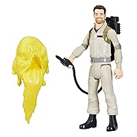 Ghostbusters Fright Features Gary Grooberson Action Figure with Ecto-Stretch Tech Pukey Ghost Toy Accessory, Toys for Kids Ages 4+