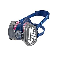 SPR657 Elipse Low Profile Mask with Filters for Dust, Organic Gases and Vapors, M/L