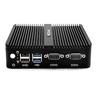 WEIDIAN Mini Desktop PC, 4GB RAM+128GB SSD Celeron J4125 (up to 2.7GHz) Windows 10 Pro, Support Dual Display 4K HD, Bluetooth 4.0, Dual WiFi 2.4/5G, 1000 Mbps, Business Office Home Small Computer