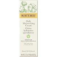 Burt's Bees Sensitive Daily Moisturizing Cream 1.8 oz (Pack of 2)