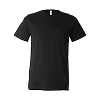 Canvas - Jersey Pocket T-Shirt - 3021 - Black - Large