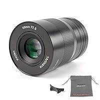 7artisans 60mm F2.8 Macro APS-C Manual Focus Lens Wide Range of Compact Mirrorless Cameras for Fuji X-A1 X-A10 X-A2 X-A3 A-at X-M1 XM2 X-T10 X-T2 X-T20 X-Pro1 X-Pro2 X-E1 X-E2 E-E2