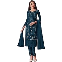 Eid Special Pakistani Designer Ready to Wear Pant with Dupatta Suits Indian Shalwar Kameez Dress