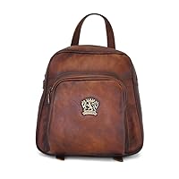 Pratesi Leather, Leather Bag for Men Sirmione Backpack in cow leather - Bruce Brown