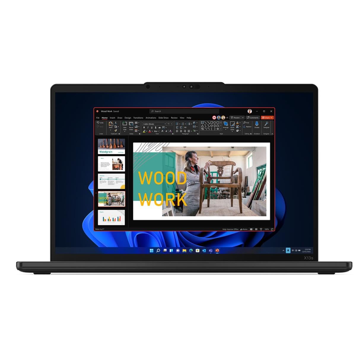 Lenovo ThinkPad X13s Gen 1 13.3" WUXGA Touchscreen Notebook Computer, Qualcomm Snapdragon 8cx Gen 3 3.0GHz, 16GB RAM, 256GB SSD, Windows 11 Pro, Thunder Black