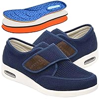 Wide Feet Men Slippers Orthopedic Mens Casual Slip On Trainers Extra Wide Fit Loafers Breathable Sneaker Comfortable Walking Shoes Mens Extra Wide Fit Trainers