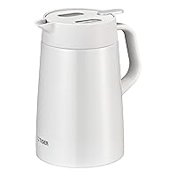 Tiger PWO-A120W Hot and Cold Insulated Tabletop Pot, Large Capacity, 3.2 gal (1.2 L), White
