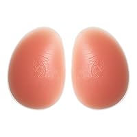 TiaoBug Silicone Oval Butt Pads Invisible Shapewear Inserts Non Adhesive Butt Buttocks Enhancer Padding