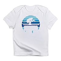 CafePress Funny Skier Ski Team Skiing Cool Sport Hob T Shirt Cute Infant T-Shirt, 100% Cotton Baby Shirt