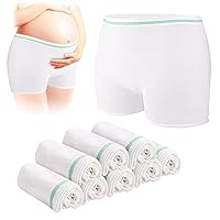 CARER Healthcare Incontinence Pregnancy Mesh Underwear Postpartum 8 Count Seamless Mesh Panties Postpartum Reusable, Stretchy Postpartum Mesh Underwear High Waist Hospital Underwear