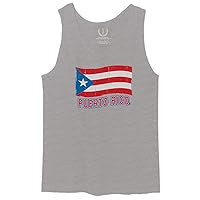 Puerto Rico Flag Boricua Puerto Rican Nuyorican Pride Men's Tank Top