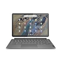 IdeaPad Duet 3 Chromebook| 11 inch 2K Touchscreen Laptop | Qualcomm Snapdragon 7c | 8GB RAM | 128GB eMMC | Chrome OS | Storm Grey USI Pen 2