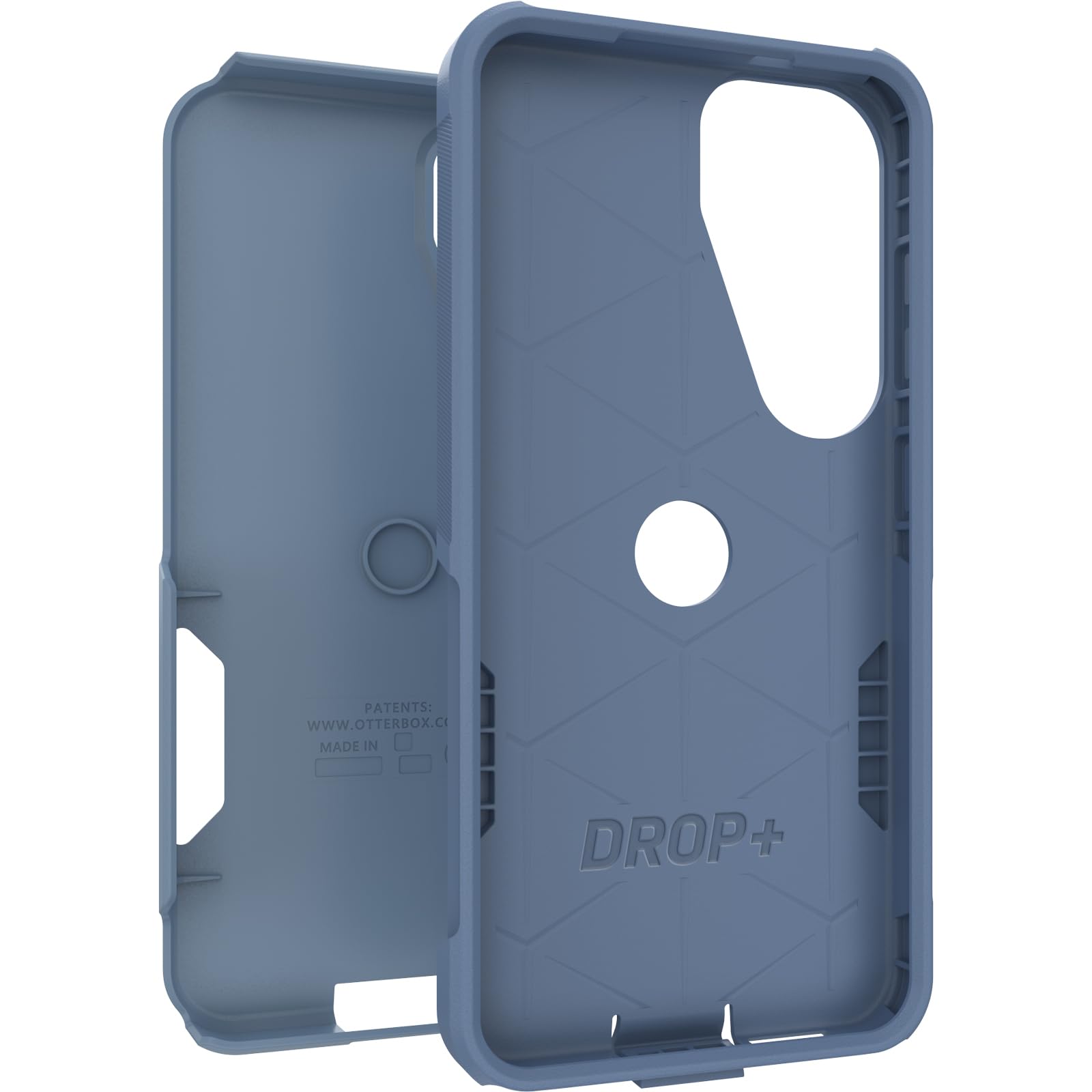 OtterBox Samsung Galaxy S24 Commuter Series Case - Crisp Denim (Blue), Slim & Tough, Pocket-Friendly, with Port Protection