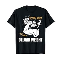 Mens Gift For USA Powerlifting Gym Workout Motivation T-Shirt