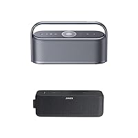 Anker Upgraded, Soundcore Boost Bluetooth Speaker & Soundcore Motion X600 Portable Bluetooth Speaker with Wireless Hi-Res Spatial Audio,50W Sound, IPX7 Waterproof, 12H Long Playtime, Pro EQ