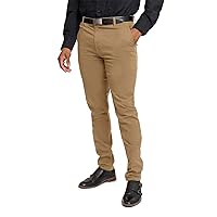 Men's Basic Casual Slim Fit Stretch Chino Pants