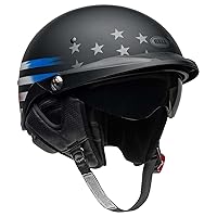 Bell Pit Boss Helmet (Matte Banner Black/Red - Large)