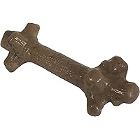 Pet Qwerks Nylon Stick BarkBone - Durable Dog Toys for Aggressive Chewers - Peanut Butter Flavor - 9