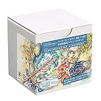 Holbein 270973 Waterford Watercolor Paper, White, Fine, 6.7 oz (190 g), Mini Colored Paper, Watercolor Enhancement Marathon, Set of 31