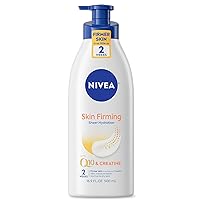 NIVEA Skin Firming Hydrating Body Lotion - With Q10 For Normal Skin - 16.9 fl. oz. Pump Bottle