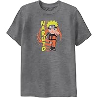 Ripple Junction Naruto Shippuden Chibi Naruto Fist Anime Youth Crew T-Shirt Officially Licensed