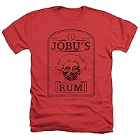 Major League Jobus Rum Unisex Adult Heather T Shirt for Men and Women