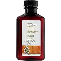 Argan Oil Hair Treatment - Hair Oil Smoothes and Strengthens Dry Damaged Hair, Eliminates Frizz, Creates Brilliant Shines, Non-Greasy Formula, 3.4 Fl. Oz