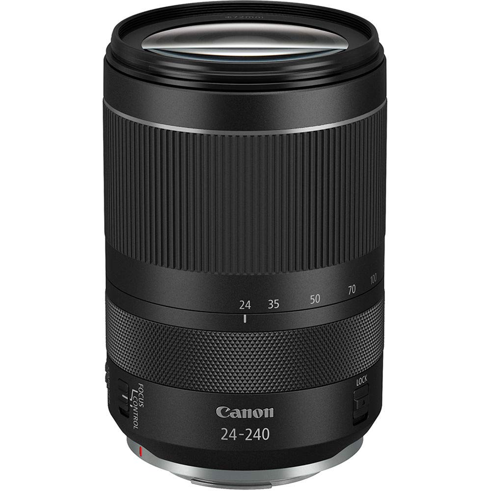 Canon RF 24–240mm F4-6.3 is USM Lens, Black