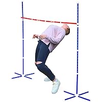 Giggle N Go Limbo Game for Adults and Family - Indoor Holiday Fun, Backyard Games, Lawn Games or Outdoor Party Games for Kids - Easy to Set Up and Play Anywhere, Easter Basket Stuffers Gifts