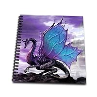 3dRose Fairytale Dragon-Mini Notepad, 4 by 4-inch (db_4144_3)