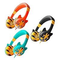 Kidrox Save Up to 19% on Toddler Headphones for 2-7 Years Old - Kids Headphones Wired for Boys & Girls Bundle