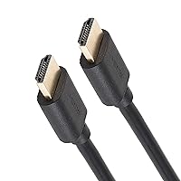 4K HDMI Cable, 3 ft. High Speed, 4K 1440p 1080p 10.2Gbps Ethernet, Gold Connectors, for Streaming, Gaming, PS4 PS5 Xbox One Series X TV, Satellite, 52143