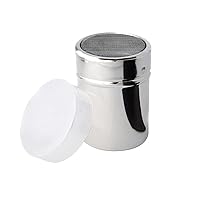 Cuisinox Stainless Steel Chocolate/Icing Sugar/Cocoa Powder/ Shaker Duster Coffee Stencils Cappuccino Latte Art, 3.5