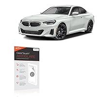 BoxWave Screen Protector Compatible With 2024 BMW 230i xDrive Coupe Display (14.9 inches) - ClearTouch Anti-Glare (2-Pack), Anti-Fingerprint Matte Film Skin