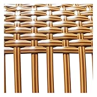 ECYC Ltd 196ft Synthetic Rattan Repair Material, 8mm Wide Flat Rattan Weaving Material Plastic Rattan Strips Patio Furniture Repair Kit for Furniture Restoration, Woven Storage Baskets and Crafts