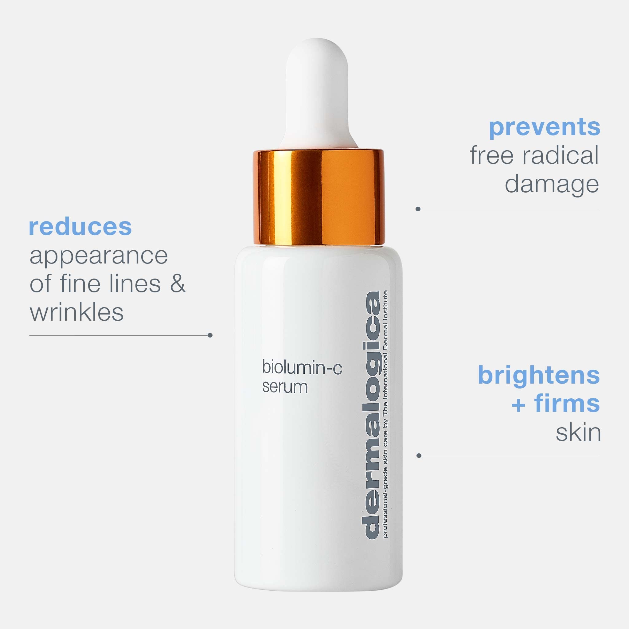 Dermalogica Biolumin-C Serum - Anti-Aging Vitamin C Serum For Face - Exfoliates and Reduces Unbalanced Pigmentation for Brighter, Firmer Skin