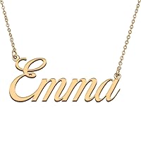 Personalized Name Necklace Custom Penant for Womens