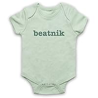 Unisex-Babys' Beatnik Hipster Baby Grow