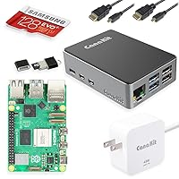 Raspberry Pi 5 Starter Kit PRO - Aluminum (128GB Edition) (8GB RAM)