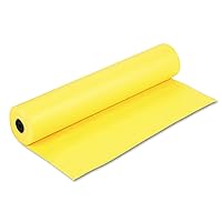 Pacon 63080 Rainbow Duo-Finish Colored Kraft Paper, 35 lbs., 36-Inch x 1000 ft, Canary