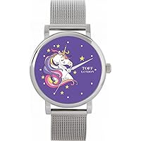 Magical Unicorn Watch Ladies 38mm Case 3atm Water Resistant Custom Designed Quartz Movement Luxury Fashionable