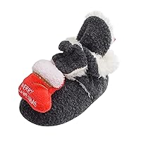 Toddler Boy Shoes Casual Slippers Warm Cartoon House Slippers For Infant Lined Winter Indoor Shoes Toddler Boy Shoes Size 11