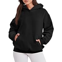 Oversized Sweatshirt for Women fleece Hoodies Fall winter basic Long sleeve Comfy pullover