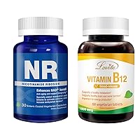 NR & Vitamin B12 Nutrients Bundle. Dietary Supplement Support Better Nutrition & Overall Well-Being