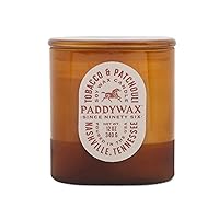 Paddywax Scented Candles Vista Collection Vintage Western Artisan Candle, 12-Ounce, Tobacco & Patchouli