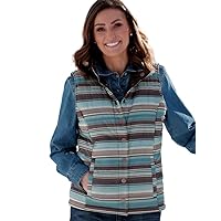 Cinch Women's Brown Reversible Vest