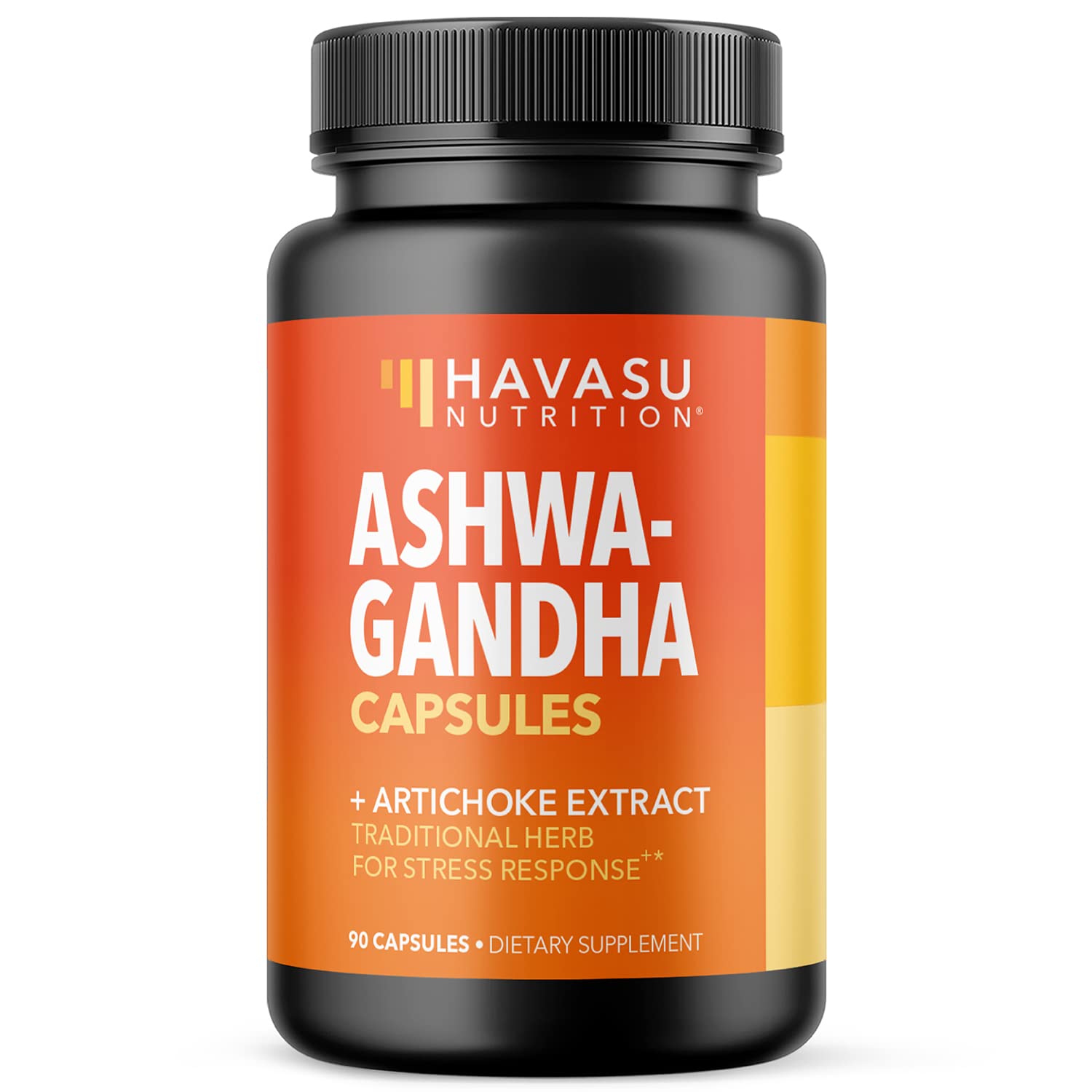 HAVASU NUTRITION Ashwagandha Capsules with Artichoke Extract to Support Stress Response & Mood Support (1000 mg)