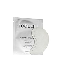 G.M. COLLIN Instant Radiance Eye Patches | Hydro Gel Under Eye Treatment to Reduce Puffy, Dark Circles | 5 Pairs