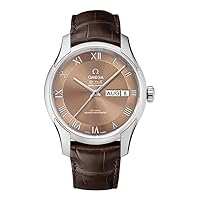 Omega De Ville Automatic Brown Dial Men's Watch 433.13.41.22.10.001